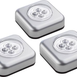 Müller-Licht 400136 Lampka przenośna Zestaw 3-elementowy LED srebrny Müller-Licht 400136 Lampka przenośna Zestaw 3-elementowy LED srebrny