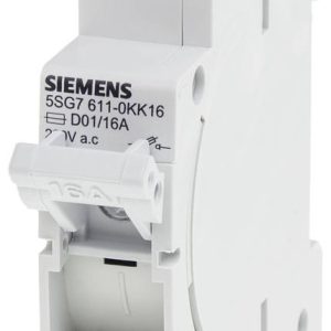 Siemens 5SG76110KK06 Przełącznik rozłączający Rozmiar bezpiecznika = D01 6 A 230 V 12 szt.