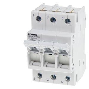 Siemens 5SG76310KK10 Przełącznik rozłączający Rozmiar bezpiecznika = D01 10 A 400 V 4 szt. - obrazek 1
