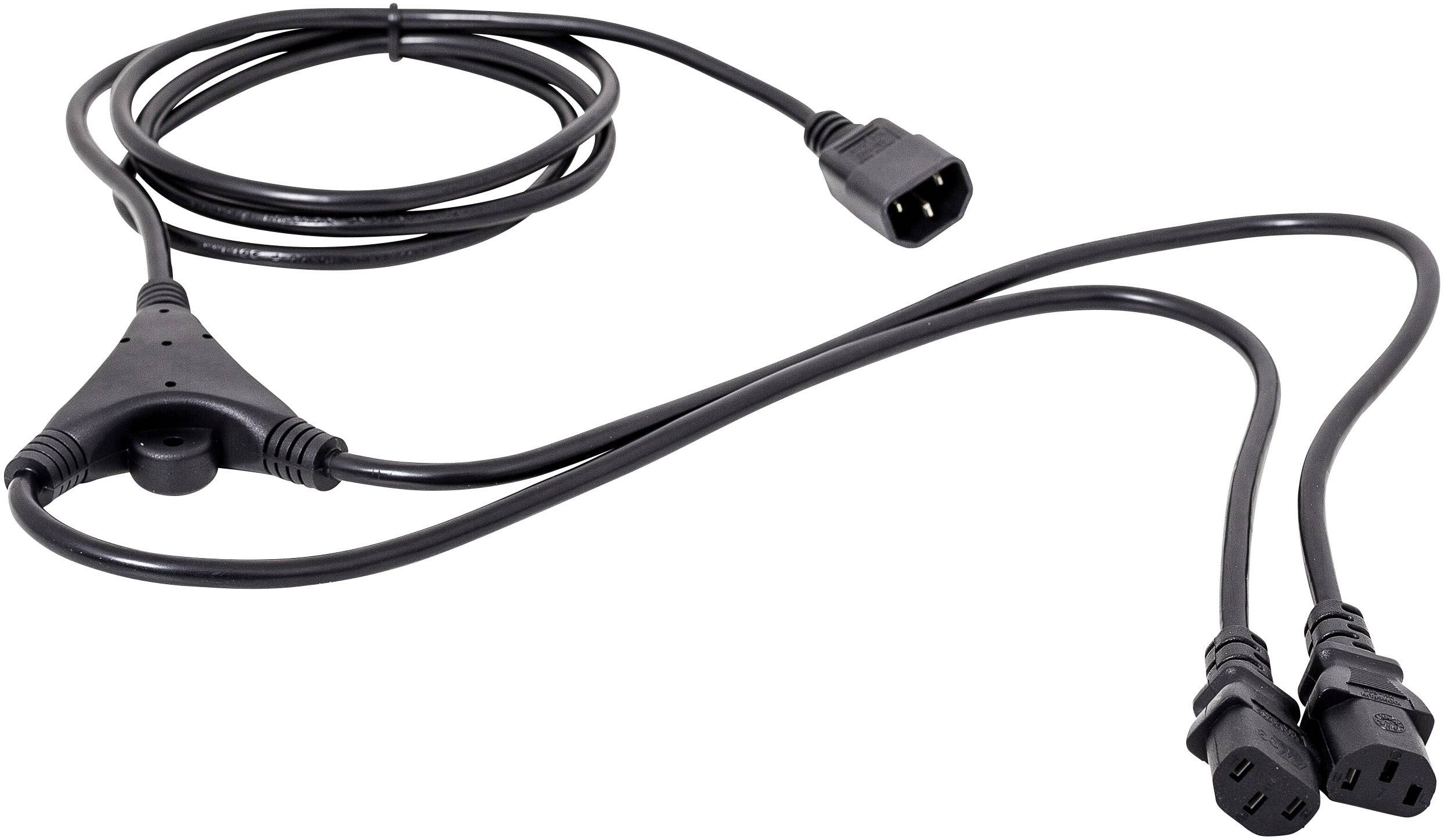 kabel Y HAWA 1008273, 5.00 m, czarny - obrazek 1