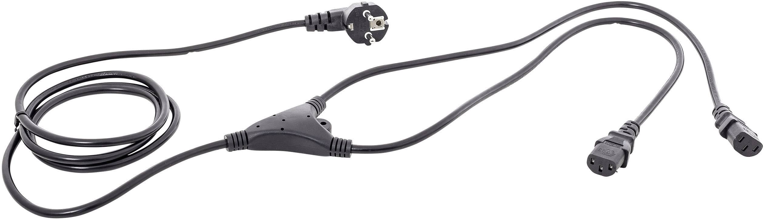 kabel Y HAWA 1008274, 2.35 m, czarny - obrazek 1