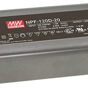 MEAN WELL NPF-120D-24 Sterownik LED, Transformator LED Stałonapięciowy, Stałonaprądowy 120 W 5 A 14.4 – 24 V/DC Ściemnia MEAN WELL NPF-120D-24 Sterownik LED, Transformator LED Stałonapięciowy, Stałonaprądowy 120 W 5 A 14.4 – 24 V/DC Ściemnia