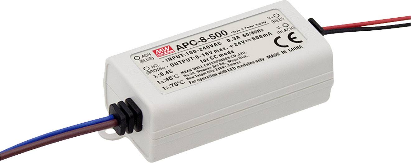 Zasilacz impulsowy LED MEAN WELL APC-8-250, N/A - obrazek 1