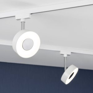 Lampa do systemu szynowego, wysokonapięciowego Paulmann Circle 95272 LED wbudowany na stałe 5 W LED 308 lm biały Lampa do systemu szynowego, wysokonapięciowego Paulmann Circle 95272 LED wbudowany na stałe 5 W LED 308 lm biały