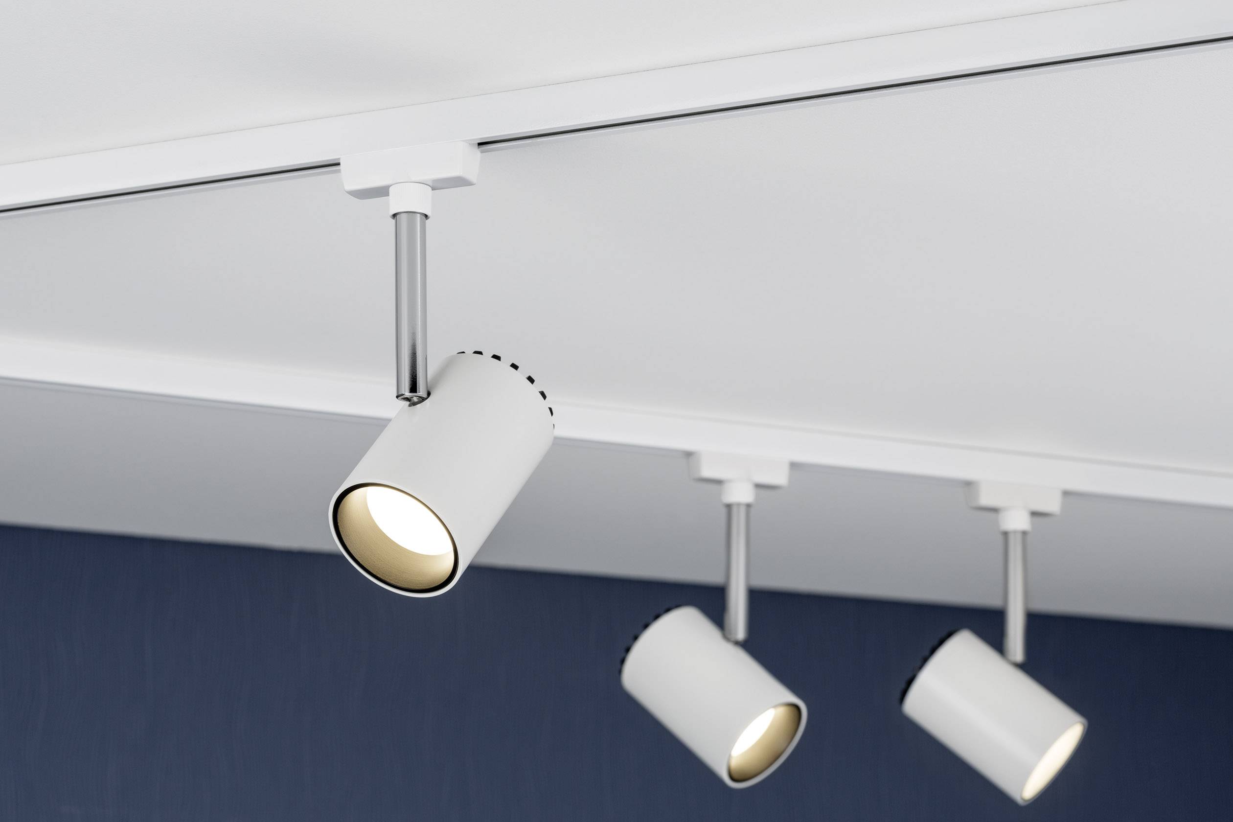 Lampa do systemu szynowego, wysokonapięciowego Paulmann Shine 95283 LED wbudowany na stałe 5 W LED 225.00 lm biały - obrazek 1