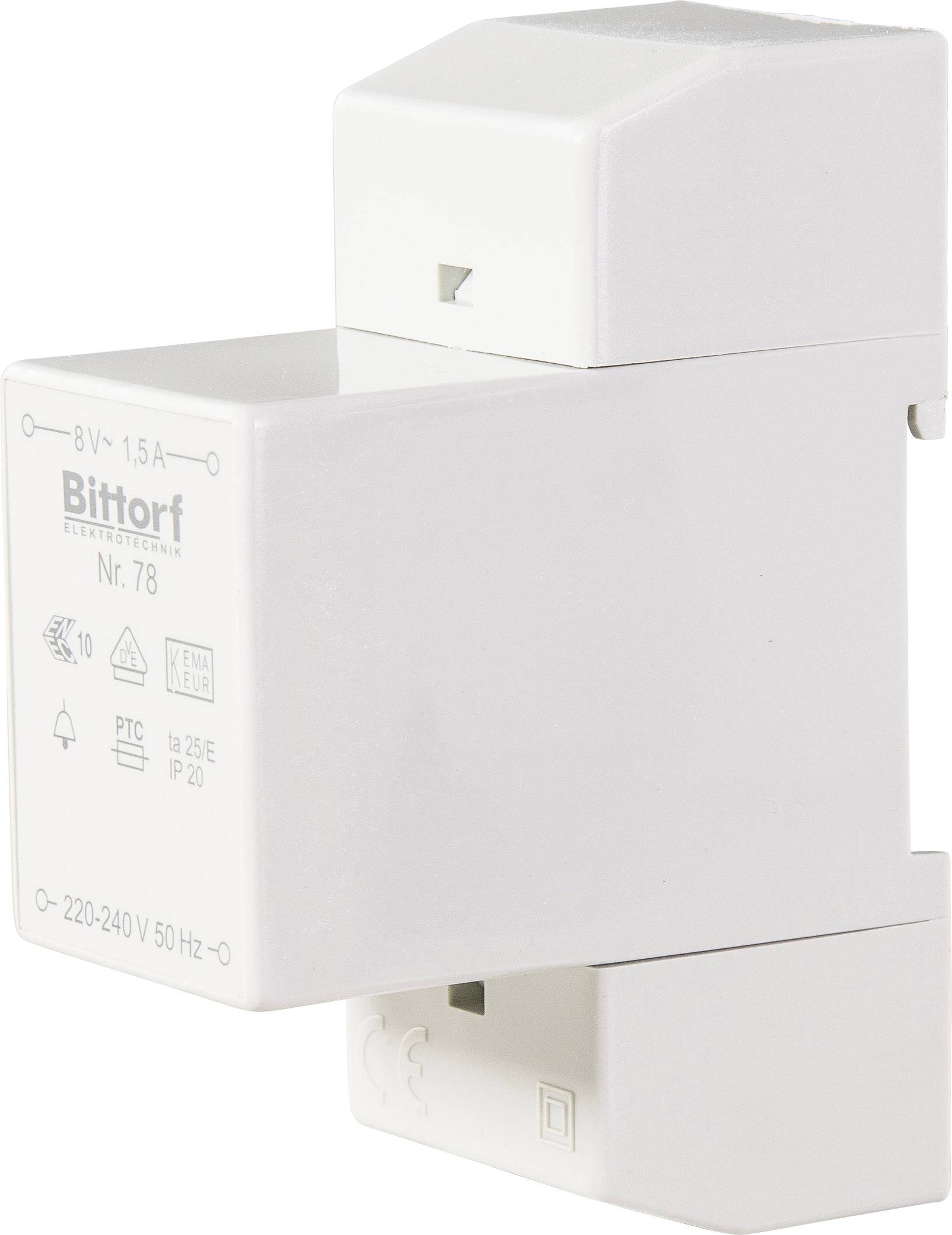 Transformator dzwonkowy Bittorf 78, 8 V/AC - obrazek 1