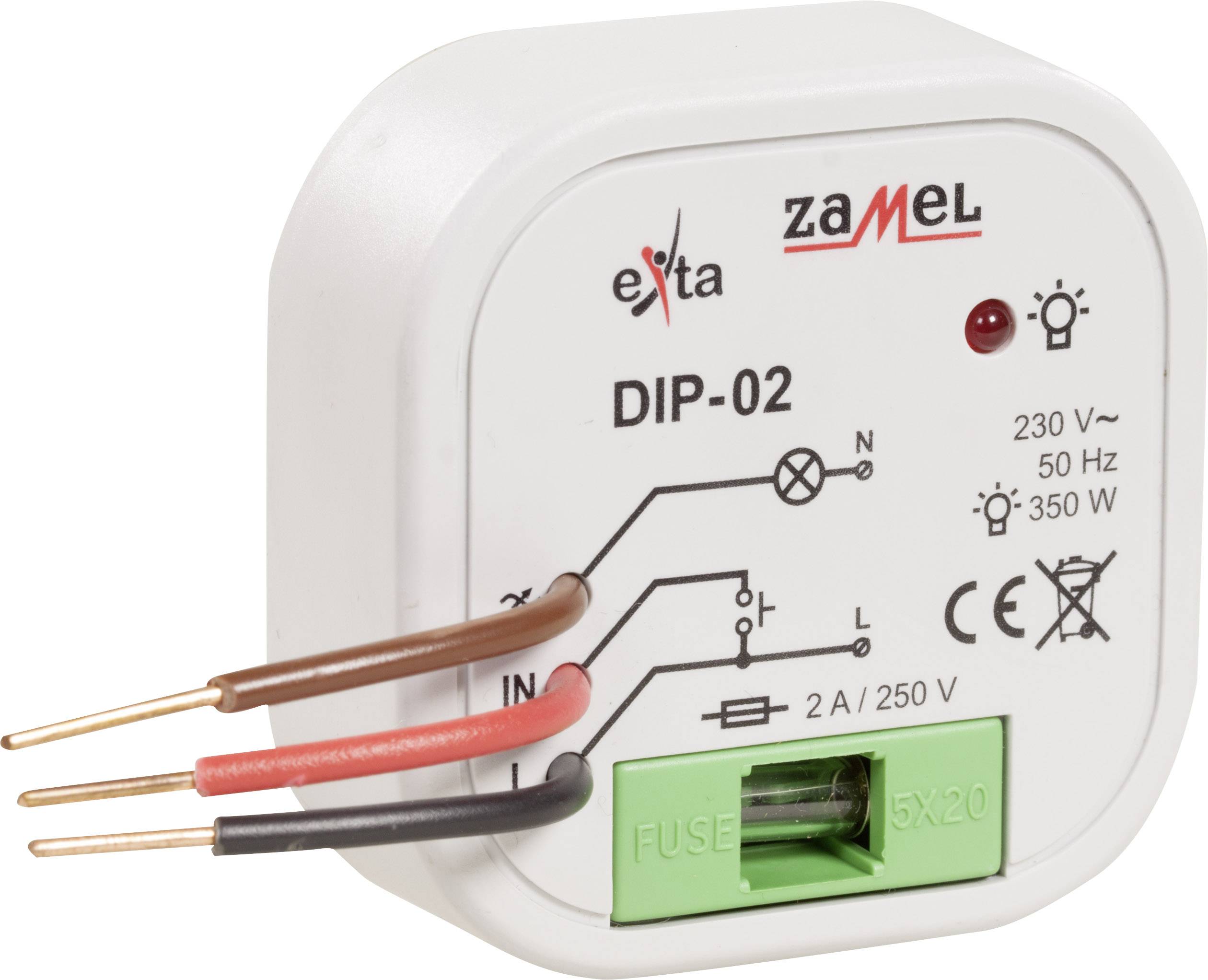 Regulator natężenia oświetlenia Zamel DIP-02 - obrazek 1