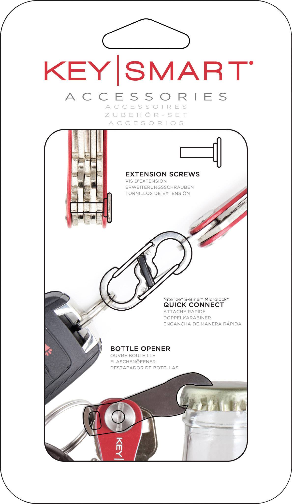 KEY SMART Przedłużenie uchwytu na klucze KS-KS231 Accessoire-Kit 1 srebrny 1 szt. - obrazek 1