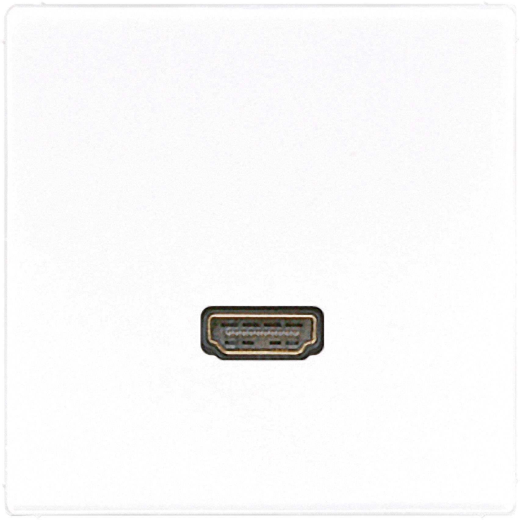 Jung Płytka przycisku HDMI LS 990, LS design, LS plus śnieżnobiały MALS1112WW 1 szt. - obrazek 1