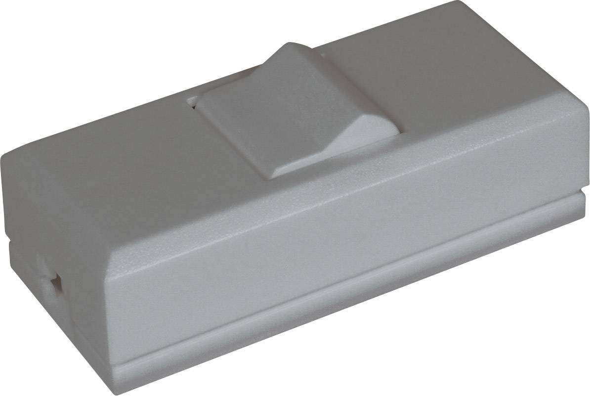 interBär 8075-020.01 Przełącznik przewodowy tytanowy 1 x wył/wł 2 A 1 szt. - obrazek 1