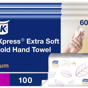 TORK 600297 Xpress Multifold Premium Ręczniki papierowe (D x S) 34 cm x 21.2 cm biały 2100 szt. TORK 600297 Xpress Multifold Premium Ręczniki papierowe (D x S) 34 cm x 21.2 cm biały 2100 szt.