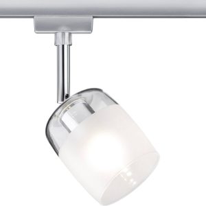 Lampa do systemu szynowego, wysokonapięciowego Paulmann Blossom 95338 G9 10 W LED chrom (matowy), satin Lampa do systemu szynowego, wysokonapięciowego Paulmann Blossom 95338 G9 10 W LED chrom (matowy), satin