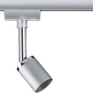 Lampa do systemu szynowego, wysokonapięciowego Paulmann Pure II 95331 GU10 10 W LED chrom (matowy), chrom