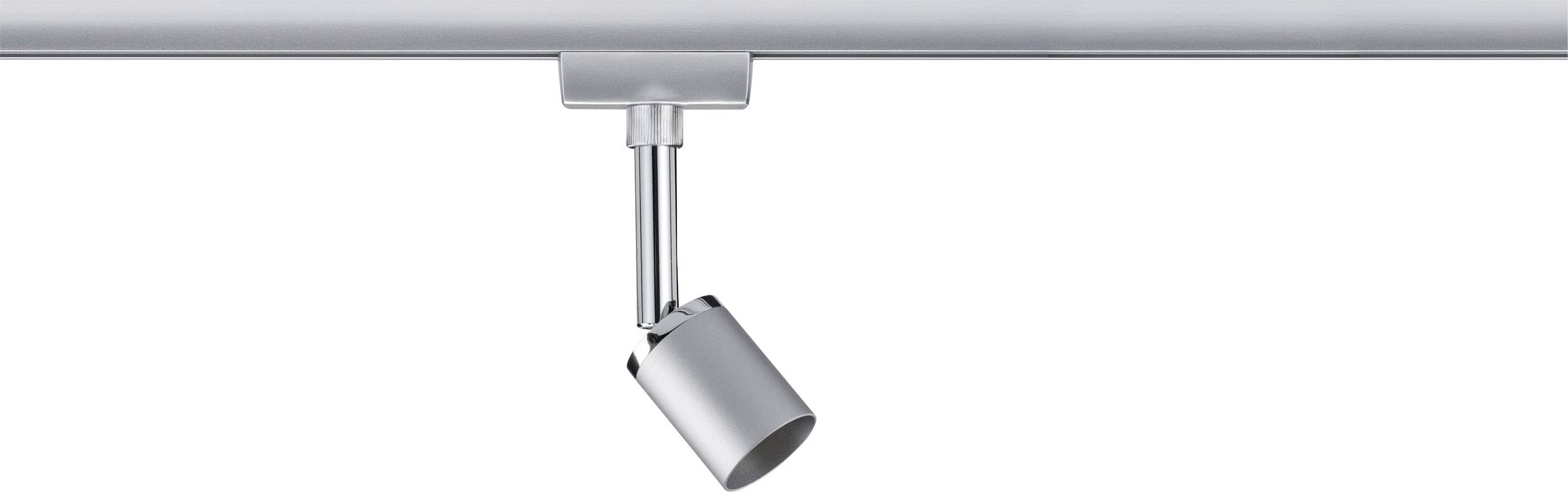 Lampa do systemu szynowego, wysokonapięciowego Paulmann Pure II 95331 GU10 10 W LED chrom (matowy), chrom - obrazek 1