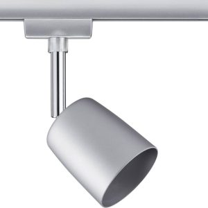 Lampa do systemu szynowego, wysokonapięciowego Paulmann Cover 95335 GU10 10 W LED chrom (matowy), chrom Lampa do systemu szynowego, wysokonapięciowego Paulmann Cover 95335 GU10 10 W LED chrom (matowy), chrom