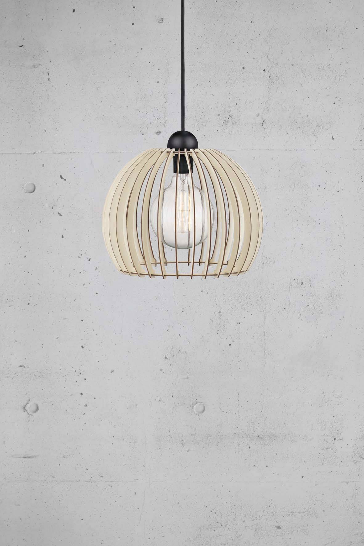 Lampa sufitowa, podwieszana Nordlux Chino 30 84833014 E-27 60 W drewno - obrazek 1
