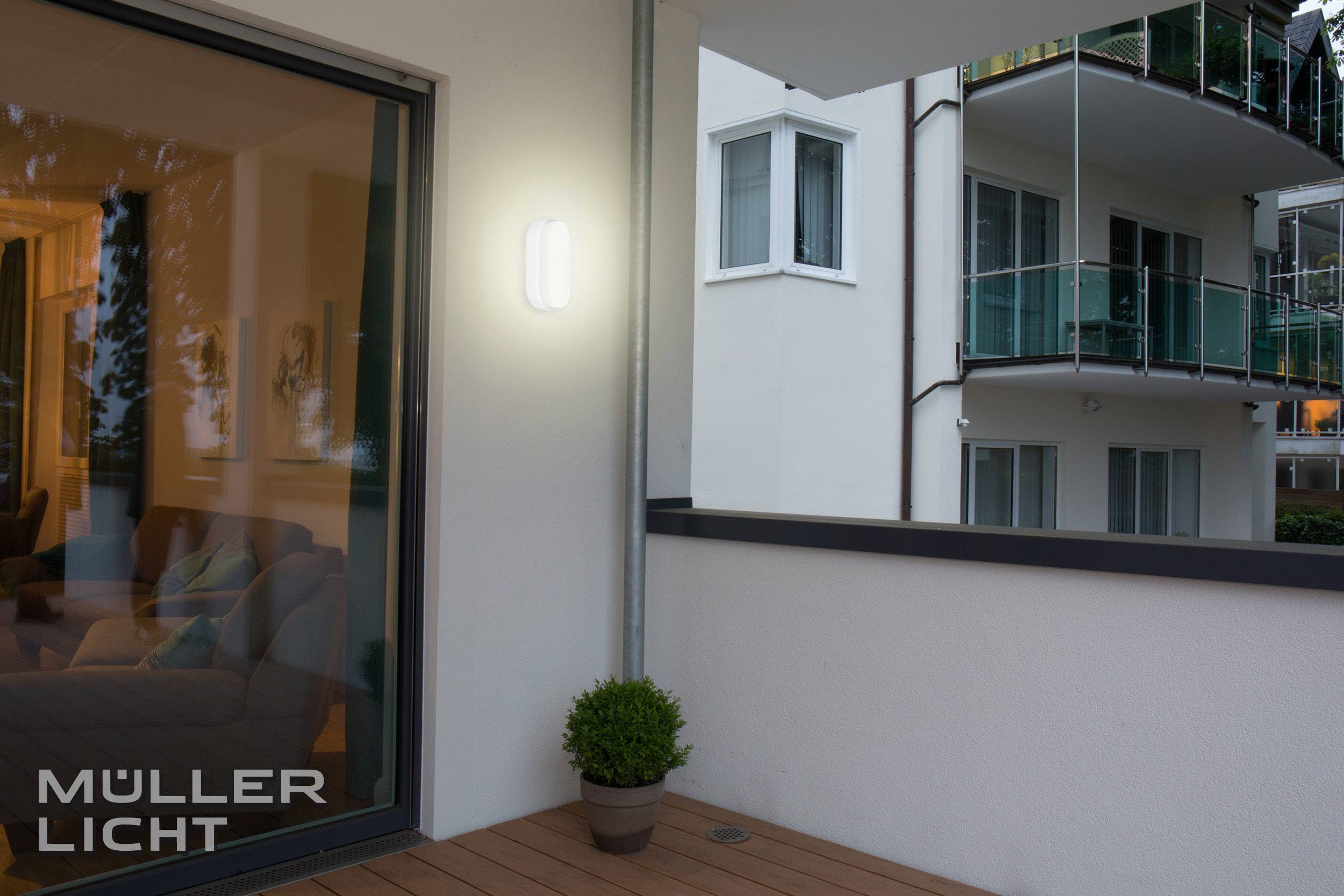 Lampa LED do wilgotnych pomieszczeń z czujnikiem ruchu StarLicht Bulkhead 20300536, 8 W, 550 lm - obrazek 1