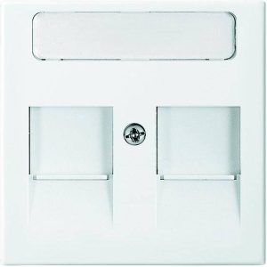 Busch-Jaeger 2 x Zaślepka Zestaw do gniazda modularnego Busch-balance SI śnieżnobiały 1800-914 1 szt. Busch-Jaeger 2 x Zaślepka Zestaw do gniazda modularnego Busch-balance SI śnieżnobiały 1800-914 1 szt.