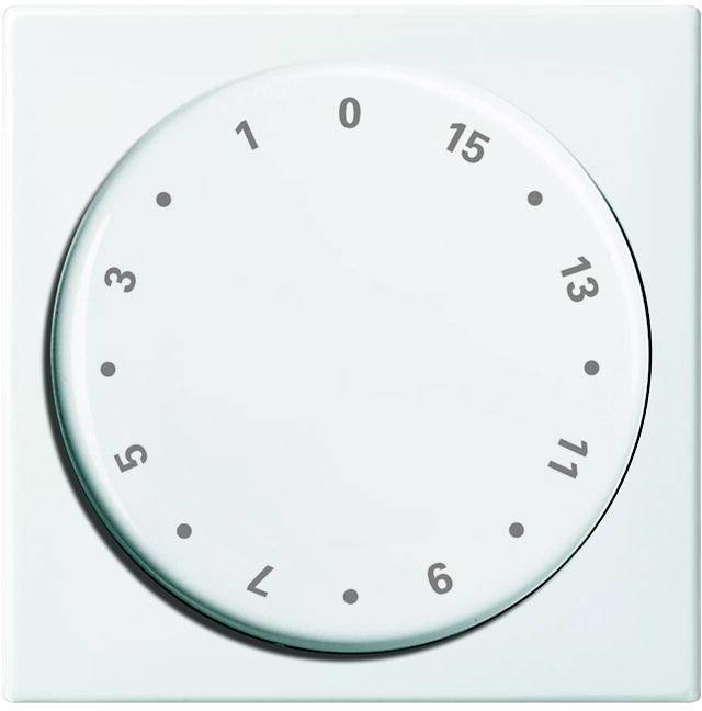 Busch-Jaeger Zaślepka Wyłącznik czasowy Busch-balance SI śnieżnobiały 1770-914-102 1 szt. - obrazek 1
