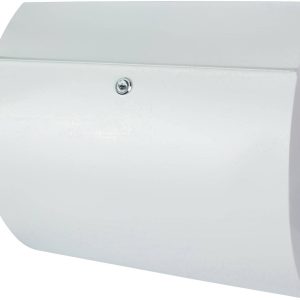 Skrzynka pocztowa Burg Wächter 38650 TOSCANA 856 W blacha stalowa biały z zamkiem kluczykowym Skrzynka pocztowa Burg Wächter 38650 TOSCANA 856 W blacha stalowa biały z zamkiem kluczykowym