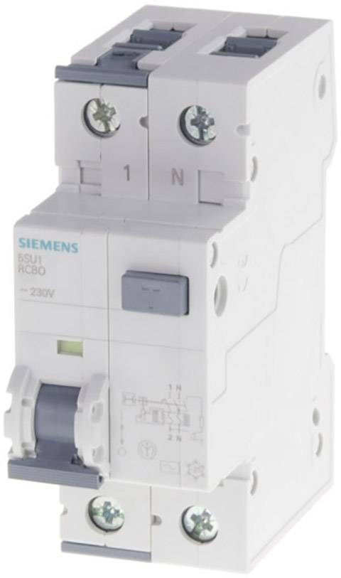 Wyłącznik różnicowoprądowy/automatyczny Siemens 5SU13543KK16 2 styki 16 A 0.03 A 230 V - obrazek 1