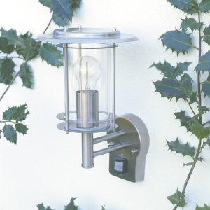 Zewnętrzna lampa ścienna z czujnikiem ruchu Brilliant York 44797/82 60 W IP23