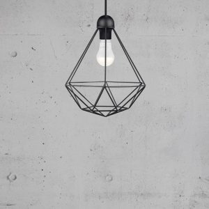 Lampa sufitowa, podwieszana Nordlux Tees 84863003 E-27 60 W czarny Lampa sufitowa, podwieszana Nordlux Tees 84863003 E-27 60 W czarny