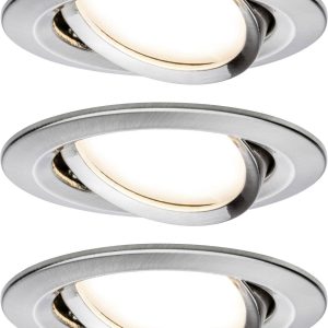 Oświetlenie wewnętrzne LED Paulmann Coin Slim 93878 Zestaw 3-elementowy 18 W 470 lm Oświetlenie wewnętrzne LED Paulmann Coin Slim 93878 Zestaw 3-elementowy 18 W 470 lm