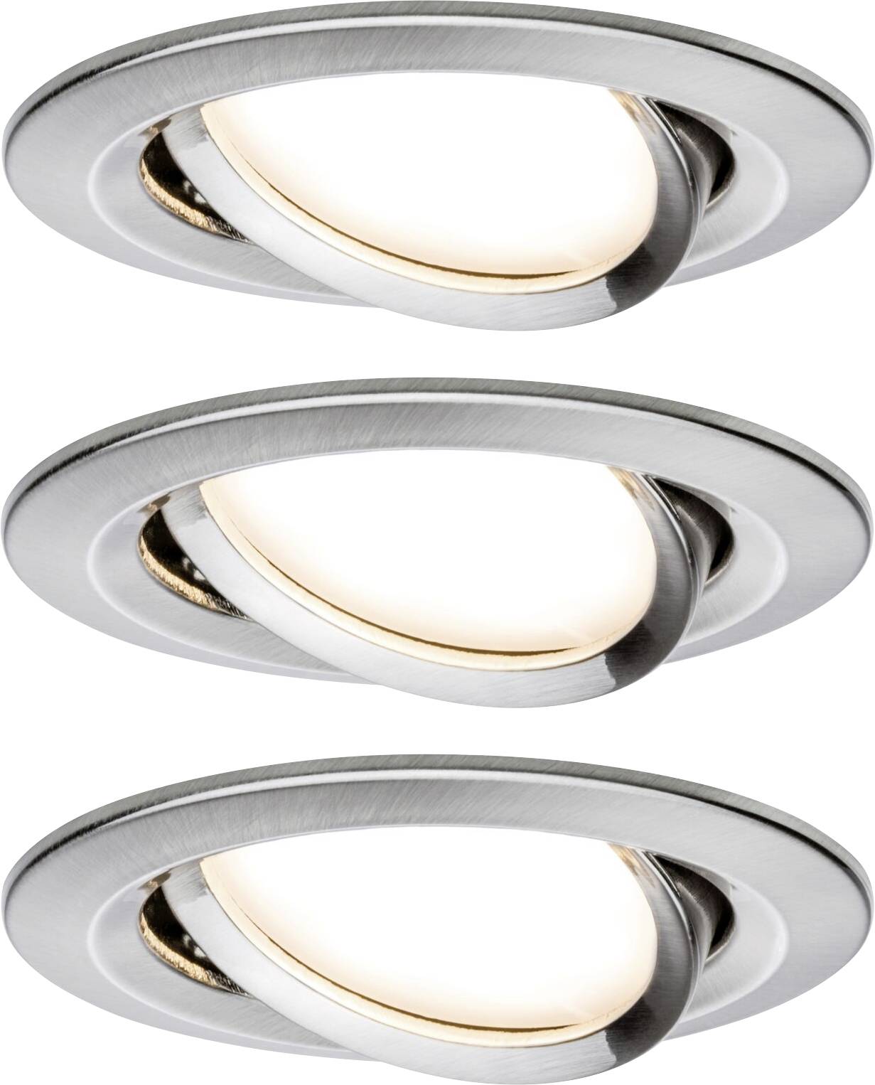 Oświetlenie wewnętrzne LED Paulmann Coin Slim 93878 Zestaw 3-elementowy 18 W 470 lm - obrazek 1
