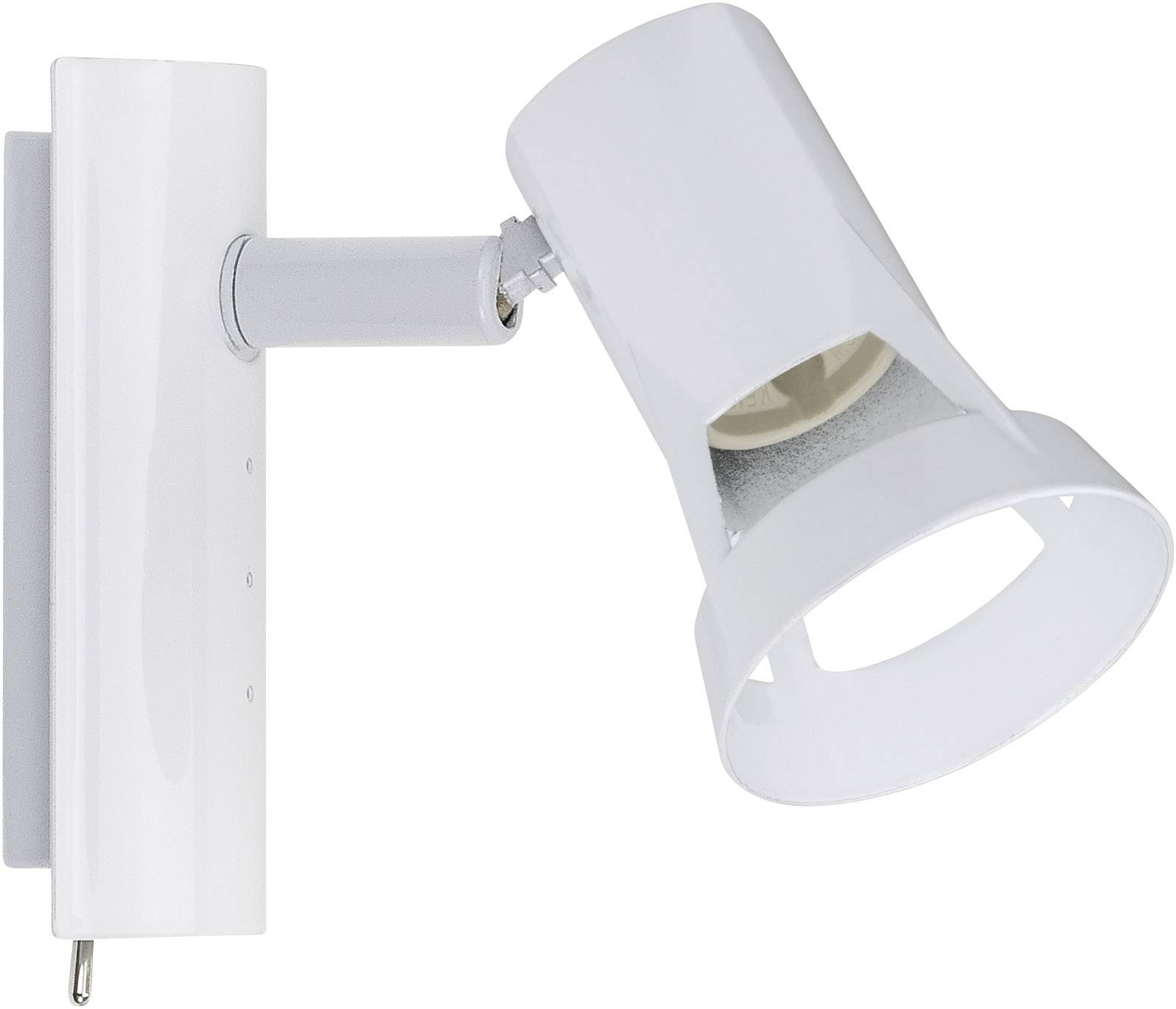 Lampa ścienna Paulmann Teja 66702, GU10, (D x S x W) 12 x 5.2 x 10 cm, biały - obrazek 1