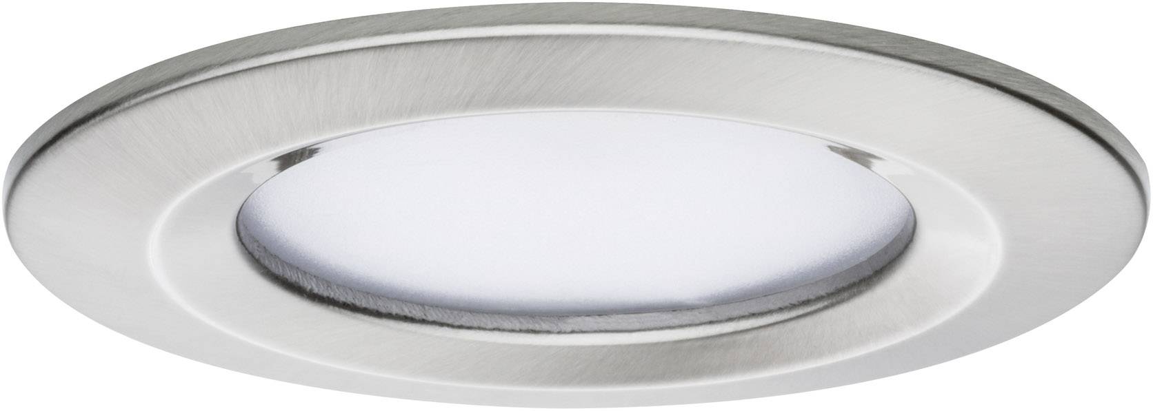 Lampa łazienkowa LED do wbudowania Paulmann Coin Slim 93873 6 W żelazowy (szczotkowany) 470 lm - obrazek 1