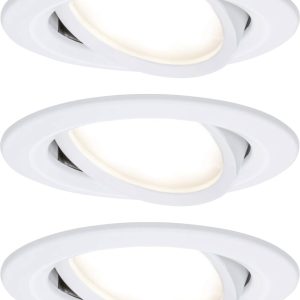 Oświetlenie wewnętrzne LED Paulmann Coin Slim 93875 Zestaw 3-elementowy 18 W 470 lm Oświetlenie wewnętrzne LED Paulmann Coin Slim 93875 Zestaw 3-elementowy 18 W 470 lm