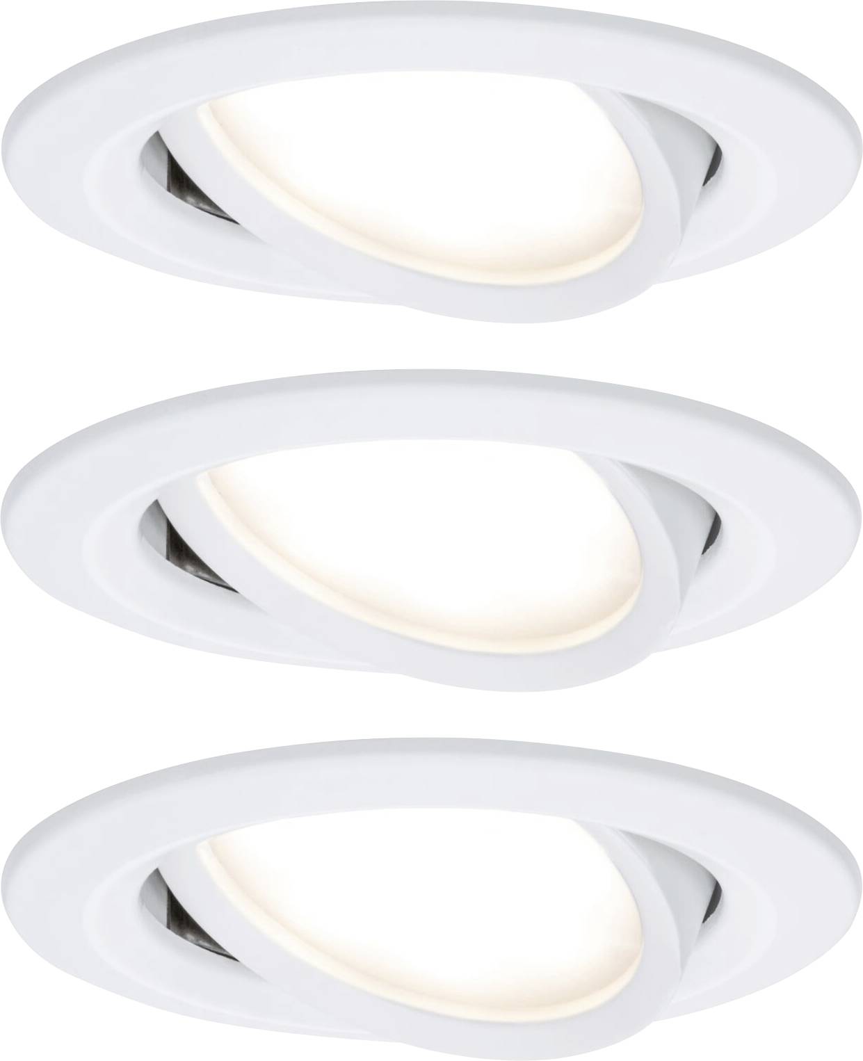 Oświetlenie wewnętrzne LED Paulmann Coin Slim 93875 Zestaw 3-elementowy 18 W 470 lm - obrazek 1