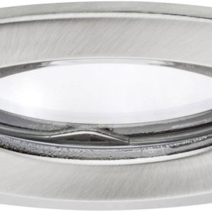 Lampa łazienkowa LED do wbudowania Paulmann Coin Slim 93882 6 W żelazowy (szczotkowany) 470 lm
