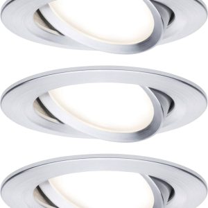 Oświetlenie wewnętrzne LED Paulmann Coin Slim 93903 Zestaw 3-elementowy 18 W 470 lm Oświetlenie wewnętrzne LED Paulmann Coin Slim 93903 Zestaw 3-elementowy 18 W 470 lm