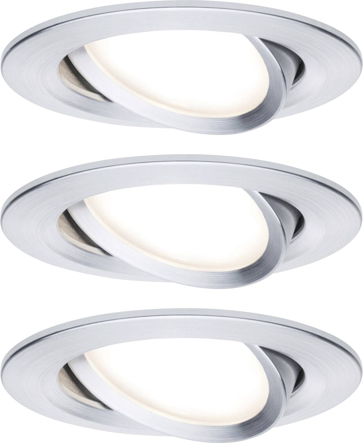 Oświetlenie wewnętrzne LED Paulmann Coin Slim 93903 Zestaw 3-elementowy 18 W 470 lm - obrazek 1