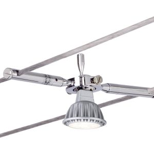 Lampa do systemu kablowego, niskonapięciowego Paulmann Togo Uniwersalny GU5.3 10 W chrom Lampa do systemu kablowego, niskonapięciowego Paulmann Togo Uniwersalny GU5.3 10 W chrom