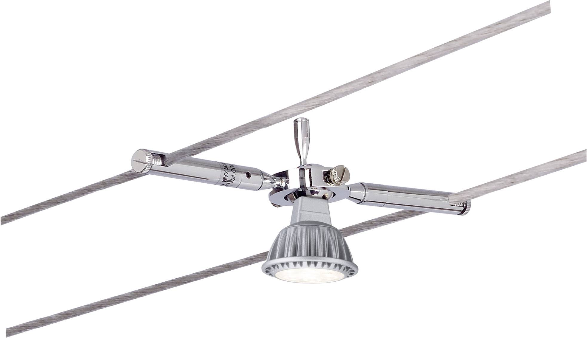 Lampa do systemu kablowego, niskonapięciowego Paulmann Togo Uniwersalny GU5.3 10 W chrom - obrazek 1
