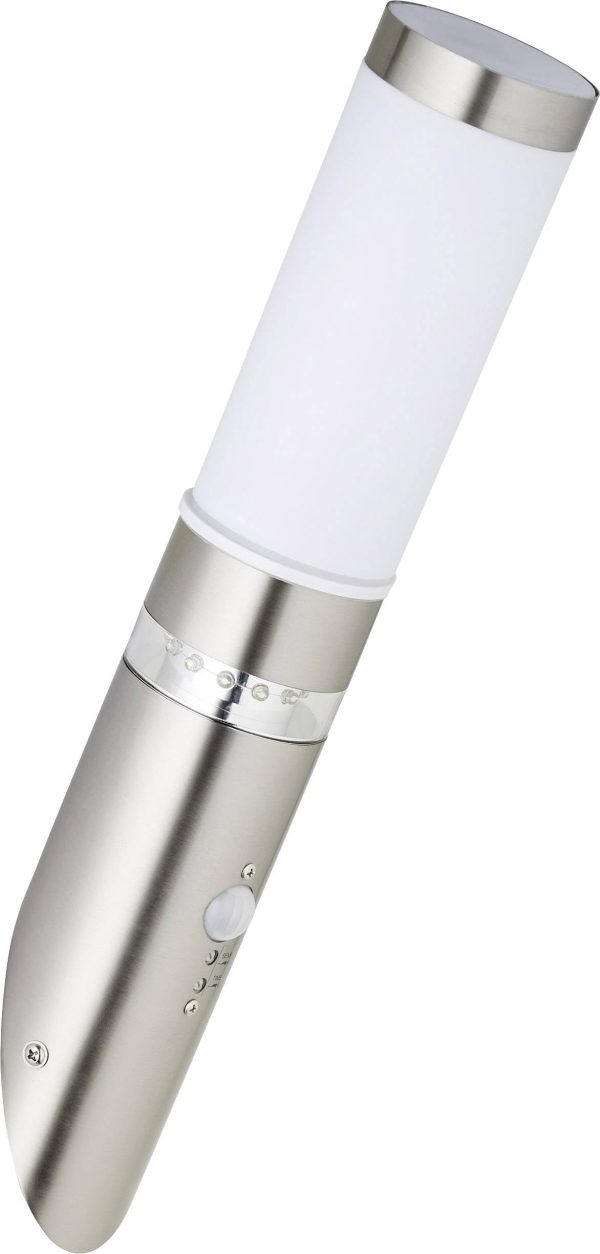 Zewnętrzna lampa ścienna z czujnikiem ruchu Brilliant Bole G46798/82 60 W IP44