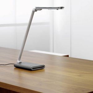 Lampka biurkowa LED Maul MAULpure 8202295 LED wbudowany na stałe srebrny