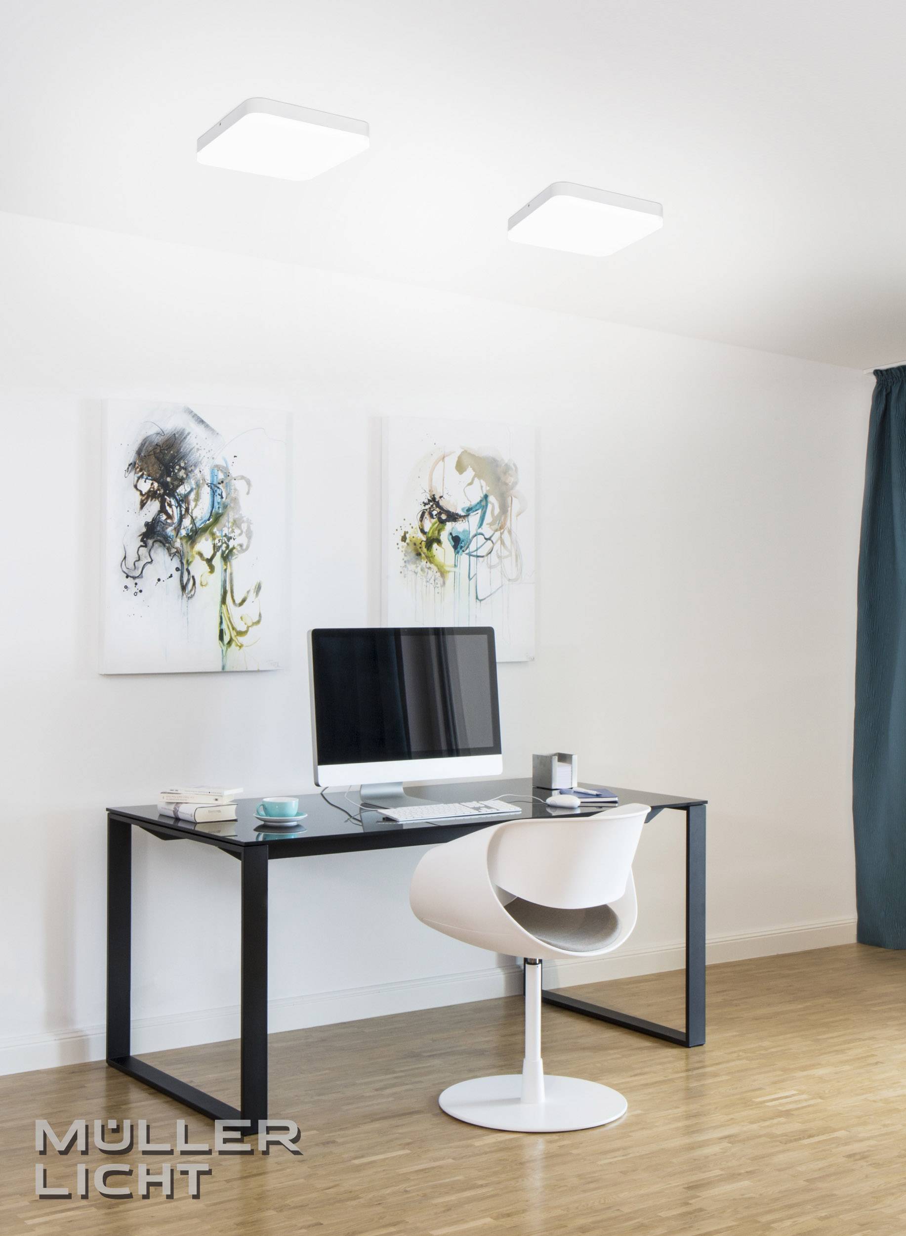 Lampa łazienkowa LED z czujnikiem ruchu Müller-Licht Milex 20500085 24 W 1800 lm - obrazek 1