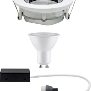 Lampa łazienkowa do zabudowy Paulmann 92903 7 W GU10 460 lm IP65 230 V aluminium, cynk biały (matowy), chrom