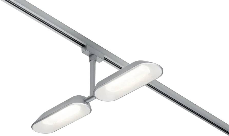 Lampa do systemu szynowego, wysokonapięciowego Paulmann Dipper 95469 LED wbudowany na stałe 16 W LED 425 lm chrom (matow - obrazek 1