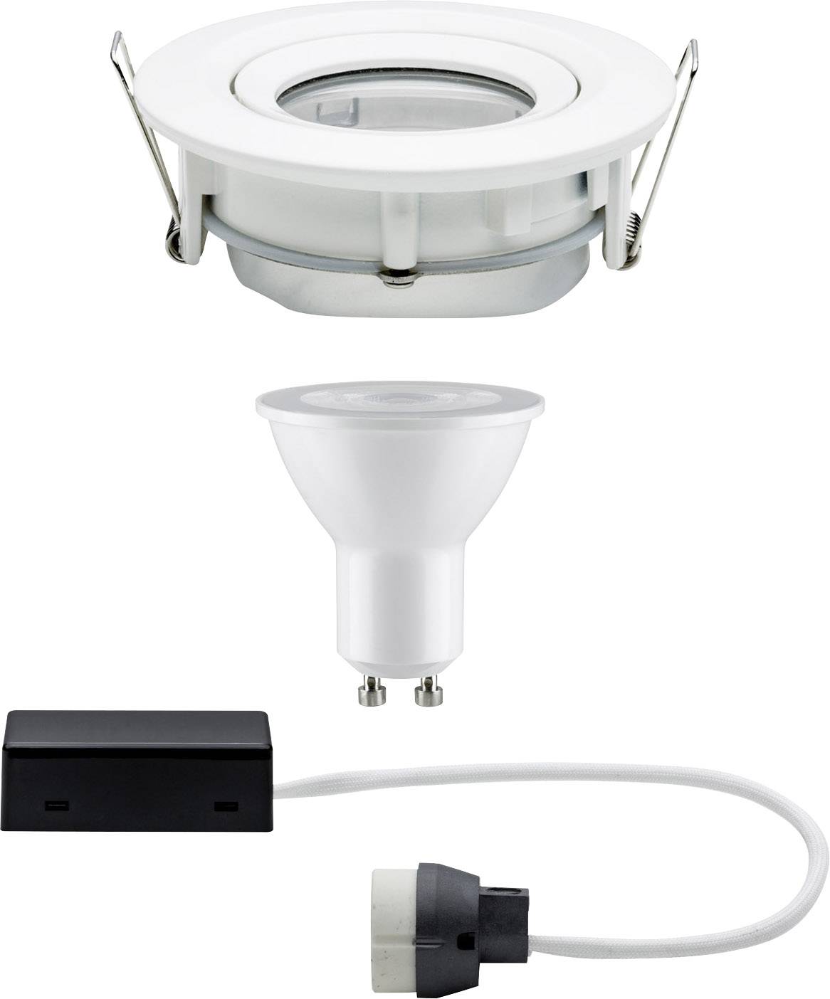 Wbudowane oświetlenie łazienkowe Paulmann Nova 92897 LED GU10 7 W biały (matowy) 460 lm - obrazek 1