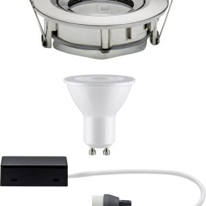 Wbudowane oświetlenie łazienkowe Paulmann Nova 92899 LED GU10 7 W żelazowy (szczotkowany) 460 lm