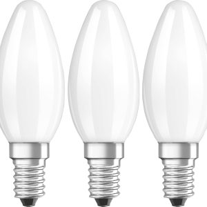 Żarówka LED OSRAM HOMELIGHTING 4058075819375 E14 4.2 W = 40 W 470 lm ciepła biel 3 szt.