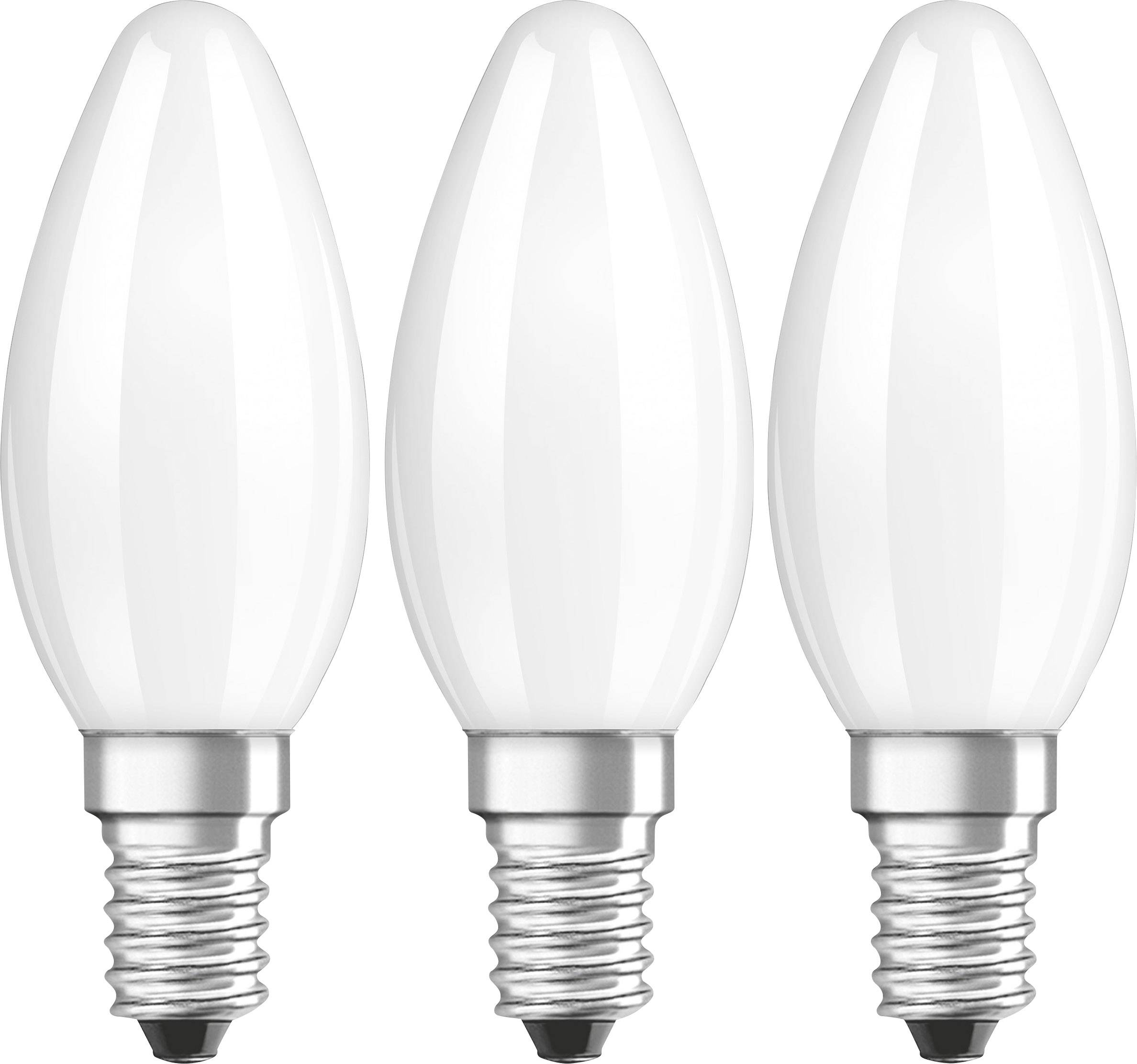 Żarówka LED OSRAM HOMELIGHTING 4058075819375 E14 4.2 W = 40 W 470 lm ciepła biel 3 szt. - obrazek 1