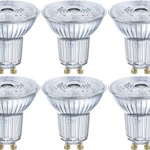 Żarówka LED OSRAM HOMELIGHTING 4058075036680 GU10 4.3 W = 50 W 350 lm ciepła biel 10 szt. Żarówka LED OSRAM HOMELIGHTING 4058075036680 GU10 4.3 W = 50 W 350 lm ciepła biel 10 szt.