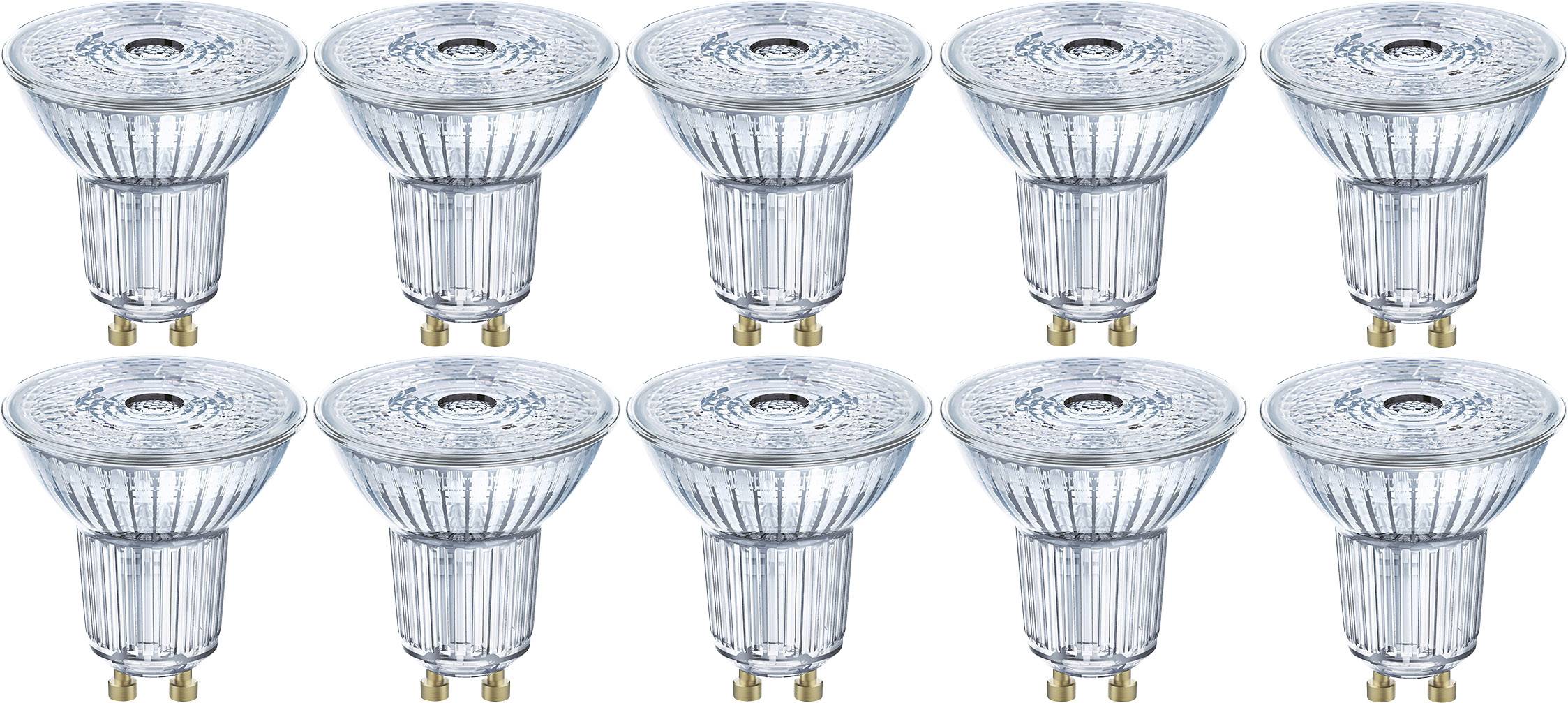 Żarówka LED OSRAM HOMELIGHTING 4058075036680 GU10 4.3 W = 50 W 350 lm ciepła biel 10 szt. - obrazek 1