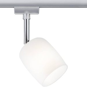 Lampa do systemu szynowego, wysokonapięciowego Paulmann Blossom 95337 G9 chrom (matowy), satin Lampa do systemu szynowego, wysokonapięciowego Paulmann Blossom 95337 G9 chrom (matowy), satin